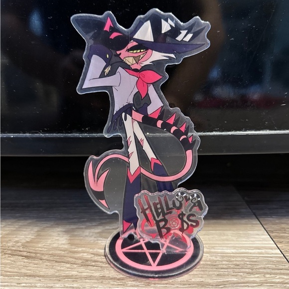 Hazbin Hotel Helluva Boss Striker anime acrylic figure standee - Picture 1 of 2